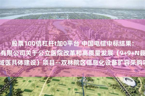 股票100倍杠杆t加0平台 中国电信中标结果：浙江宏诚工程咨询管理有限公司关于公立医院改革和高质量发展（9+9+N县域医共体建设）项目--双林院区信息化设备扩容采购项目中标(成交)结果公告